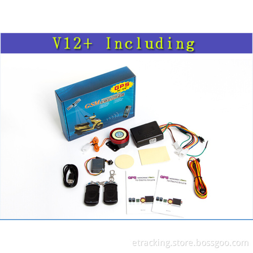 Android APP SMS Platform GPS /GSM Electric Bike RF-V12+, Bicycle GPS Tracker Tracking